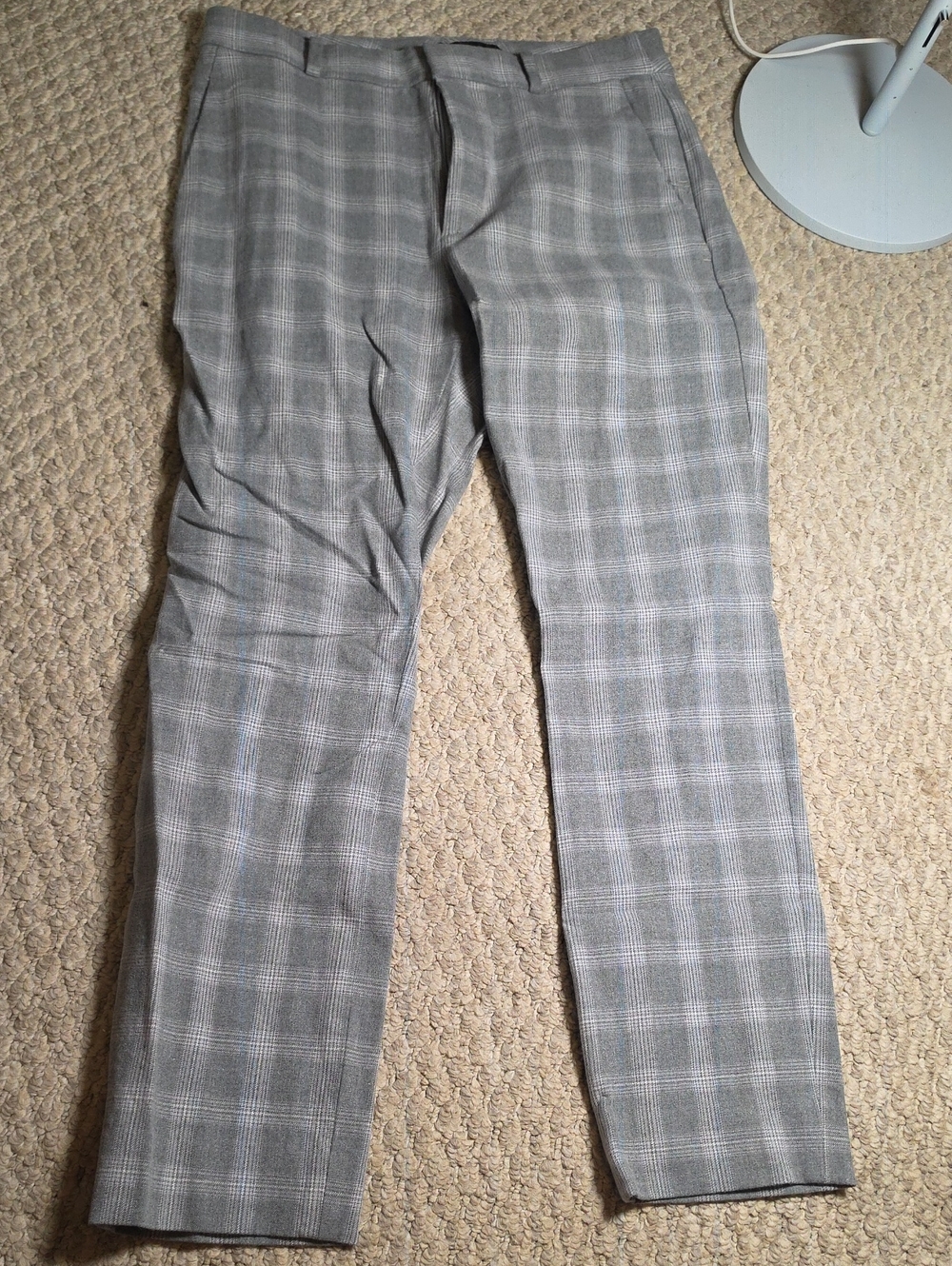 Banana Republic Gray Plaid Women's Dress Pants